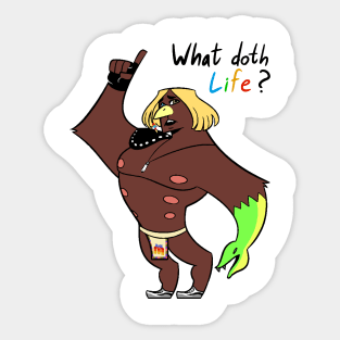 Xavier Renegade Angel what doth life Sticker